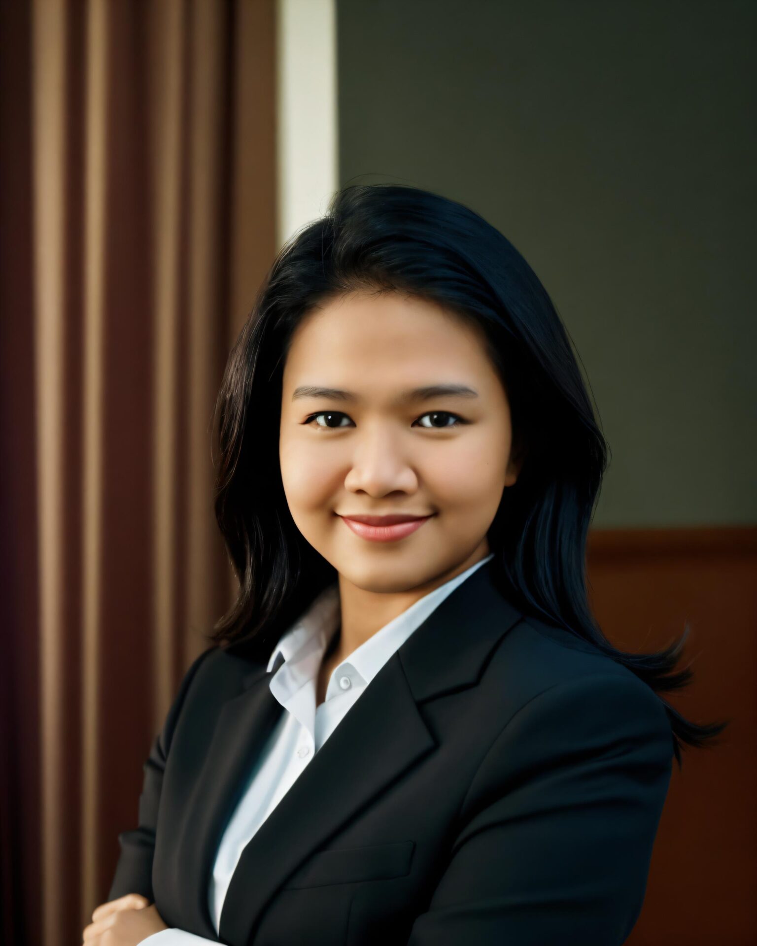Picture of <small>Trainer​</small><br><span style="color: #ffab31">Joice Limpo, M.Psi</span>